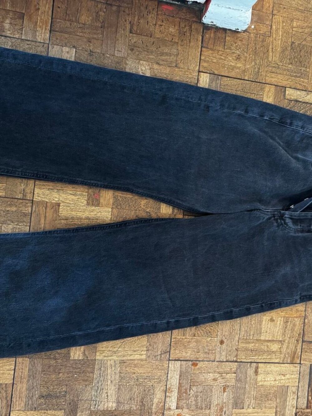 Citizens of Humanity Gaucho Black Wide-Leg Jeans Size 25